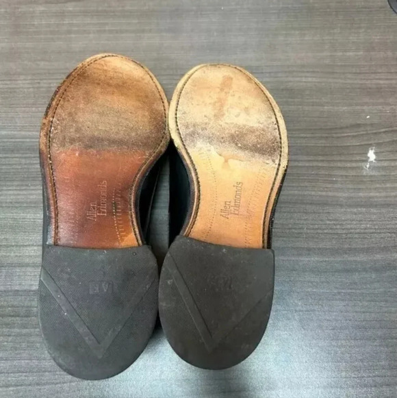 Allen Edmond Grayson black tassel slip on loafer 7.5 D - Picture 7 of 7